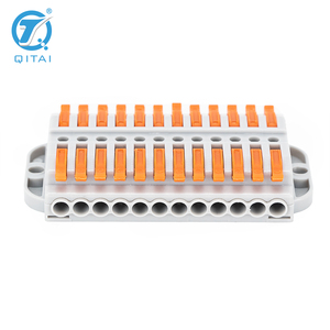 12P 250V 32A Кабельный соединитель, оранжевый мини-разъем, быстроразъемный Соединительный терминал, проводник Независимого управления - Product Image 3