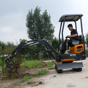 Mini Excavadora Nueva con Motor Yanmar EPA, Excavadora Pequeña de 1, 2 y 3.5 Toneladas con Orugas, Micro Excavadora para Granja - Product Image 5