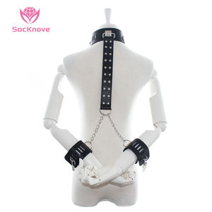 Регулируемые наручники из искусственной кожи - Product Image 1