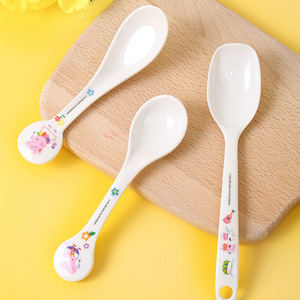 Peppa Pig Children's Spoon Melamine Bpa Free 1-2 Years Feeding Training Spoon Small Tapered Type - Product Image 3