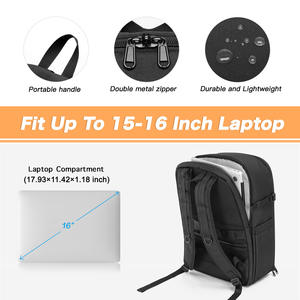 Outdoor Photography <b>Backpack</b> Waterproof Feature Zipper Closure Digital <b>Camera</b> Drone Computer Storage - Product Image 4