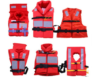 Заводской поставщик Solas <span class=keywords><strong>CE</strong></span>/CCS/DNV одобренный толстый морской спасательный жилет из пенополиэтилена - Product Image 6