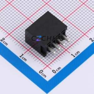 DB2EVC-2.54-4P-BK Plug-in Terminal Block Through hole,P=2.54mm Connector Board-to-Board / Socket - Closed 1x4P 2.54mm Black - Product Image 2