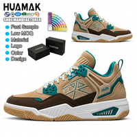 Fabricant de chaussures certifié BSCI, conception de logo entièrement personnalisée, faible MOQ, baskets décontractées rétro en cuir suédé pour hommes, personnalisables.
