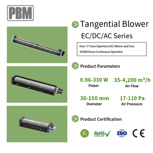 China Manufacturer's Factory Price <strong>Blower</strong> Kit Heat Pump Fan for <strong>Gas</strong> Fireplace OEM Customizable 24VDC 118.88CFM 5-Year Warranty - Product Image 4