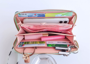 Monederos de Cuero PU Personalizados con Logotipo, Nuevo Diseño, Directo de Fábrica, con Estampado de Vaca, Tarjeteros, Monederos Pequeños con Cremallera, Cartera Larga - Product Image 3