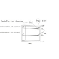 Lampu Sensor Gerak LED Modern dengan Penutup PC untuk Kabinet dan Lemari Furnitur Bahan Aluminium PC Dapat Diredupkan