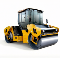 STR110C-10 Rouleau compresseur vibrant de 11 tonnes à double tambour pour le compactage du sol et de l'asphalte
