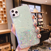 Cubierta trasera móvil con purpurina de lujo Bling epoxi más vendida para Itel P36 para LG K51s para Huawei P SMART-2021 fundas de teléfono móvil inteligente