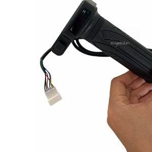 Repuestos para Bicicleta Eléctrica Jeston, Acelerador de Giro Completo de 36v, <span class=keywords><strong>Bolt</strong></span> Pro Atlas Ancheer, Acelerador para Bicicleta Eléctrica con Neumáticos Anchos, con Botón de Control de Velocidad - Product Image 5
