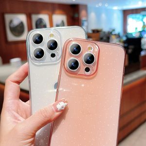 Funda de Teléfono de TPU Suave Transparente de Lujo con Brillantina para <span class=keywords><strong>iPhone</strong></span> 16 Pro Max 15 14 Plus <span class=keywords><strong>13</strong></span> <span class=keywords><strong>Mini</strong></span> - Product Image 4