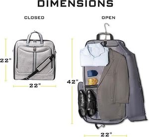 Free Sample Travel Garment <b>Bag</b> for <b>Storage</b> - Luggage Garment <b>Bag</b> for Hanging <b>Clothes</b> - Product Image 3