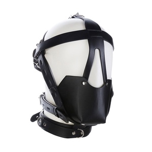 Fetiş Esaret Hood At Ağız Demeti Topu Gag - Product Image 3