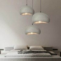 Lustre suspendu de style japonais pour restaurant, luminaire suspendu Wabi-Sabi pour chambre à coucher, salon, restaurant