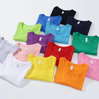 Haute qualité 100% coton conception client logo T-Shirt poids lourd Stock hommes T-shirt 180gsm 200gsm 230gsm impression broderie