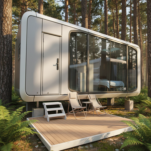 Luxe geluidsisolerende toeristische resort vakantievilla, moderne prefab tijdelijke woonruimte van Apple Cabin - Product Image 3