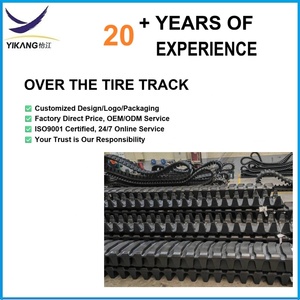 Новые гусеницы для мини-погрузчиков (надшипные), сертифицированные по ISO9001, размеры <span class=keywords><strong>10x16.5</strong></span>, 12x16.5, экономичное решение, качество OEM - Product Image 4