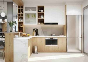 Factory Professional High End Luxury Cabinets Solid Wood <b>Kitchen</b> Cabinets Cheap <b>Furniture</b> <b>Kitchen</b> Cabinet Supplier - Product Image 4