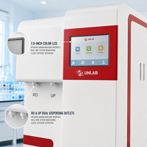 PHILLI-PURE UFV Machine à eau ultrapure intégrée pour la recherche génétique, 10-60L/h, sans DNase ni RNase, pour laboratoires PCR hospitaliers - Product Image 3
