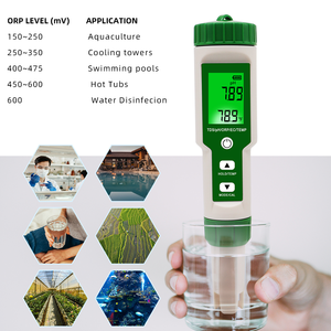 Monitor Digital de Calidad del Agua 5 en 1, Medidor de PH/TDS/EC/ORP/Temperatura, Medidor de PH para Piscinas, Agua Potable y Acuarios - Product Image 3