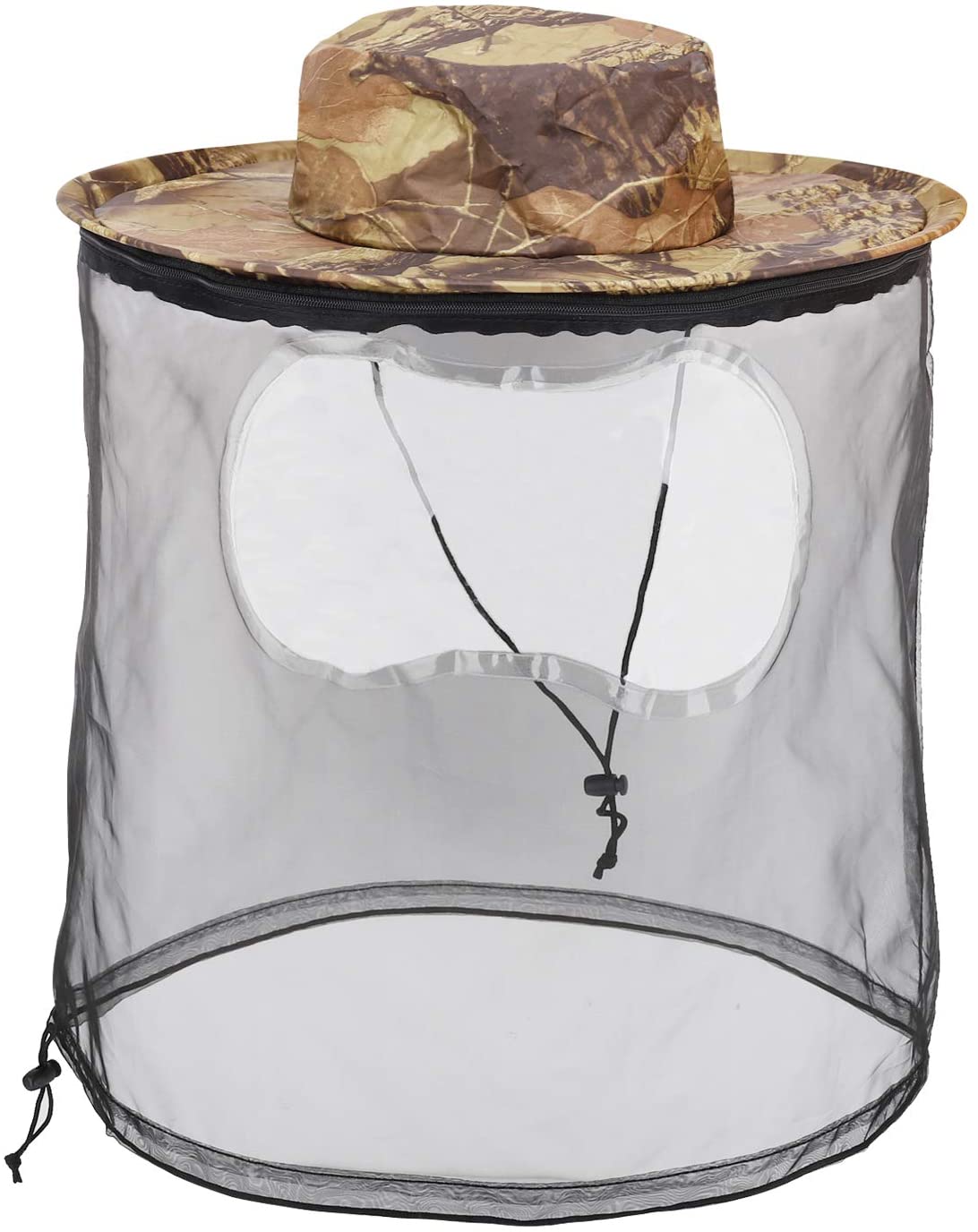 Шляпа MoKo с москитной сеткой, уличная Солнцезащитная шляпа UPF 50 + с сеткой, дышащая шляпа для сафари, походов и рыбалки