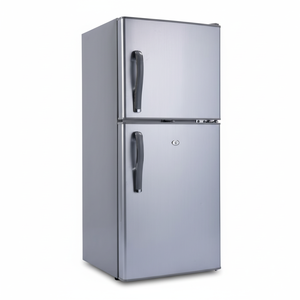 118L Solar-Powered DC 12/24V Upright <b>Freezer</b> Refrigerator BCD-118 Ideal for Home Appliance Use - Product Image 1