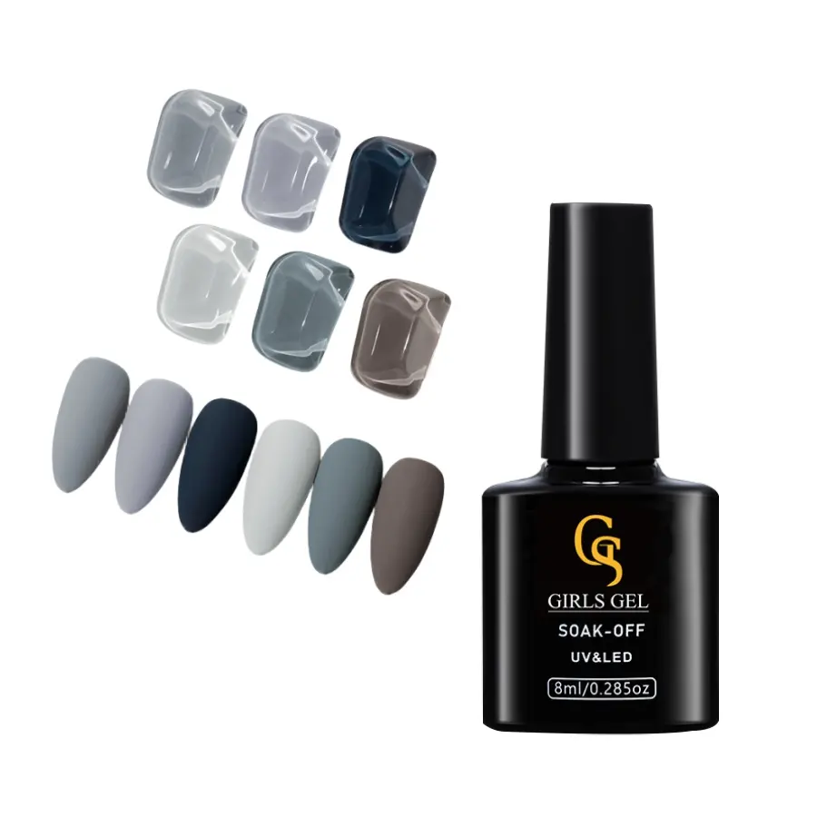 Gs Girlsgel 15Ml Nagels Uv Gel Polish Professionele 60 Kleuren Gel Polish Geavanceerde Hoge Kwaliteit Gekleurde Effectieve Vloeistof