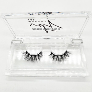 Le ciglia più vendute per le <span class=keywords><strong>donne</strong></span> ciglia naturali da indossare quotidianamente ciglia 100% di visone all'ingrosso ciglia finte con custodia - Product Image 5