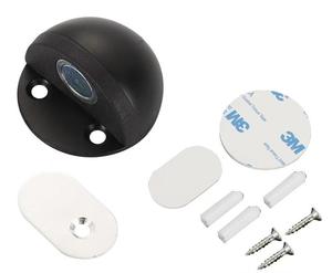 Adhésif moderne en acier inoxydable caoutchouc noir mat laiton cuivre or AB pare-chocs facile à installer magnétique intérieur <span class=keywords><strong>porte</strong></span> butée hôtels - Product Image 3