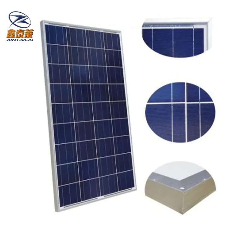 저렴한 가격 5000 W 550 W 태양 광 발전 시스템에 대한 폴리 태양 전지 패널