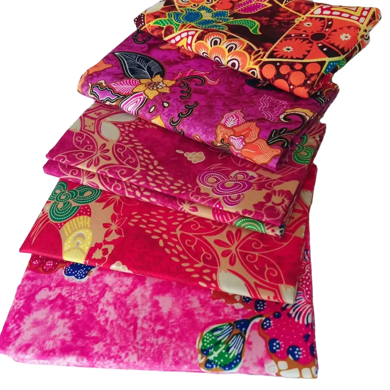 Factory cheap price Sarong/ batik polyester printed traditional batik fabric tube skirt sarong Asia traditional dress fabric