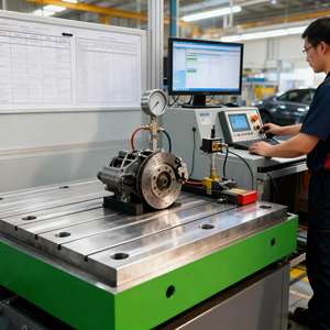 แพลตฟอร์มการตรวจสอบเหล็กหล่อป้องกันการกัดกร่อน-ใช้ในชิ้นส่วนยานยนต์ QA การทดสอบอุปกรณ์ไฮดรอลิก - Product Image 5