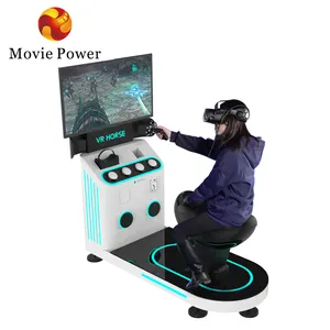 乗馬シミュレーターバーチャルリアリティシミュレーター乗馬VRゲーム機コインゲーム遊園地の乗り物機器