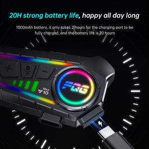 Y10 Maxオートバイ用ヘルメットBT 6.0インターホンCVC + DSPデュアルインテリジェントノイズリダクションインターコムニカドール - Product Image 6