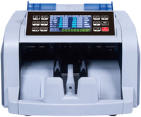 Détecteur de billets de banque multi-tensions GR en plastique, compteur de devises, machine à compter les billets de banque, affichage LCD 1000