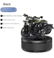 Diffuseur de parfum solaire rotatif Harley Davidson pour voiture, purificateur d'air longue durée, désodorisant automobile en métal durable