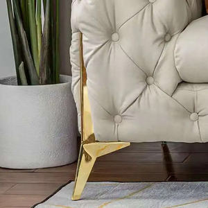 Patas de Muebles Modernas Extra Largas, Inclinadas, de Hierro, con Acabado Pulido y Electrochapado, para Comedor, Apartamento, Hogar u Oficina - Product Image 6