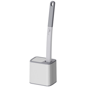 Nouvel ensemble de <span class=keywords><strong>brosse</strong></span> de toilette en plastique monobloc avec couvercle rabattable automatique, <span class=keywords><strong>brosse</strong></span> de nettoyage <span class=keywords><strong>et</strong></span> design <span class=keywords><strong>moderne</strong></span> à usage unique - Product Image 5