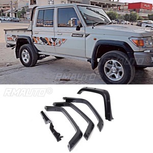 Para Toyota Land Cruiser LC79 2007+ Embellecedores de guardabarros de rueda, Kit de carrocería para ceja de rueda, Extensión de arco de rueda, Pieza exterior - Product Image 2