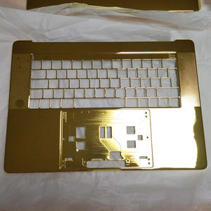 <span class=keywords><strong>Carcasa</strong></span> de Teclado Chapada en Oro de 23kt para <span class=keywords><strong>MacBook</strong></span> Pro, Cubierta Superior Dorada, Piezas de Repuesto de Lujo - Product Image 6