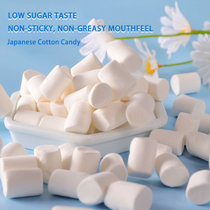 Bonbons moelleux sans sucre ni gras, saveur japonaise, forme cube, en sachet, parfum crème, non collants, non gras - Product Image 3