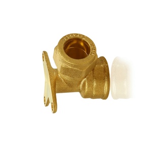 Raccords de tuyaux d'angle en cuivre d'usine personnalisables <span class=keywords><strong>coude</strong></span> en laiton réglable pour la réfrigération et l'échange de chaleur - Product Image 3