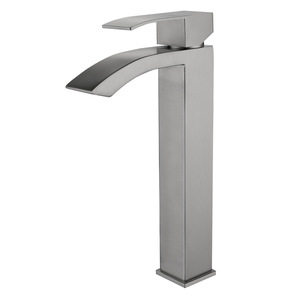 Stainless Steel <b>Basin</b> Faucet <b>Single</b> Handle Ceramic Valve Deck Mounted Hot Cold Water Sink <b>Tap</b> - Product Image 2