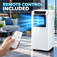 Climatiseur portable 9000 BTU R290, compresseur mobile, refroidissement uniquement, télécommande, certifié CE CB pour la maison et l'hôtel