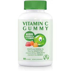 Suplemen Tambahan Dewasa Pendukung Kekebalan Tubuh Dapat Dikunyah Permen Karet Dapat Dimakan Anak Kesehatan Mata Gummies Vitamin C Gummies