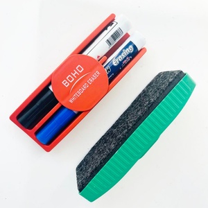 Marqueur magnétique noir pour tableau blanc avec gomme, vente directe d'usine, haute qualité, best-seller - Product Image 4