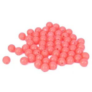 Pink SEA FISHING .COURSE FISHING 250× 8mm RIG MAKING BEADS