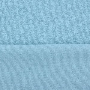 Tela de Rizo de Poliéster Reciclado Ecológica, Material de Secado Rápido para Toallas de Baño - Product Image 4