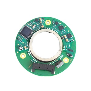 Encoder Magnético Rotatorio de Salida Absoluta de Alta Precisión, 17 bits, 0.01-0.05, de Una Vuelta, 40mm DI, 57mm DE, 7mm de Espesor - Product Image 1
