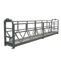 Plateforme de travail suspendue réglable en alliage d'aluminium et acier WH-SP, surface peinte, capacité de charge 630-1000 kg